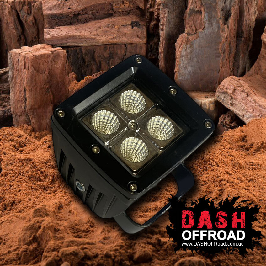 Square 3 Inch 6000K White Led Flood Light