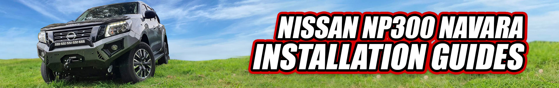 DASH OffRoad Nissan NP300 Navara Install Guides