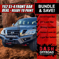 DASH Y62 S1-4 Front Bar Bundle - To Paint