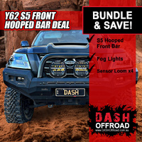 Y62 Patrol S5 Front Bar Single Hoop Bundle