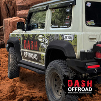 DASH Jimny JB74 3-Door Rock Sliders
